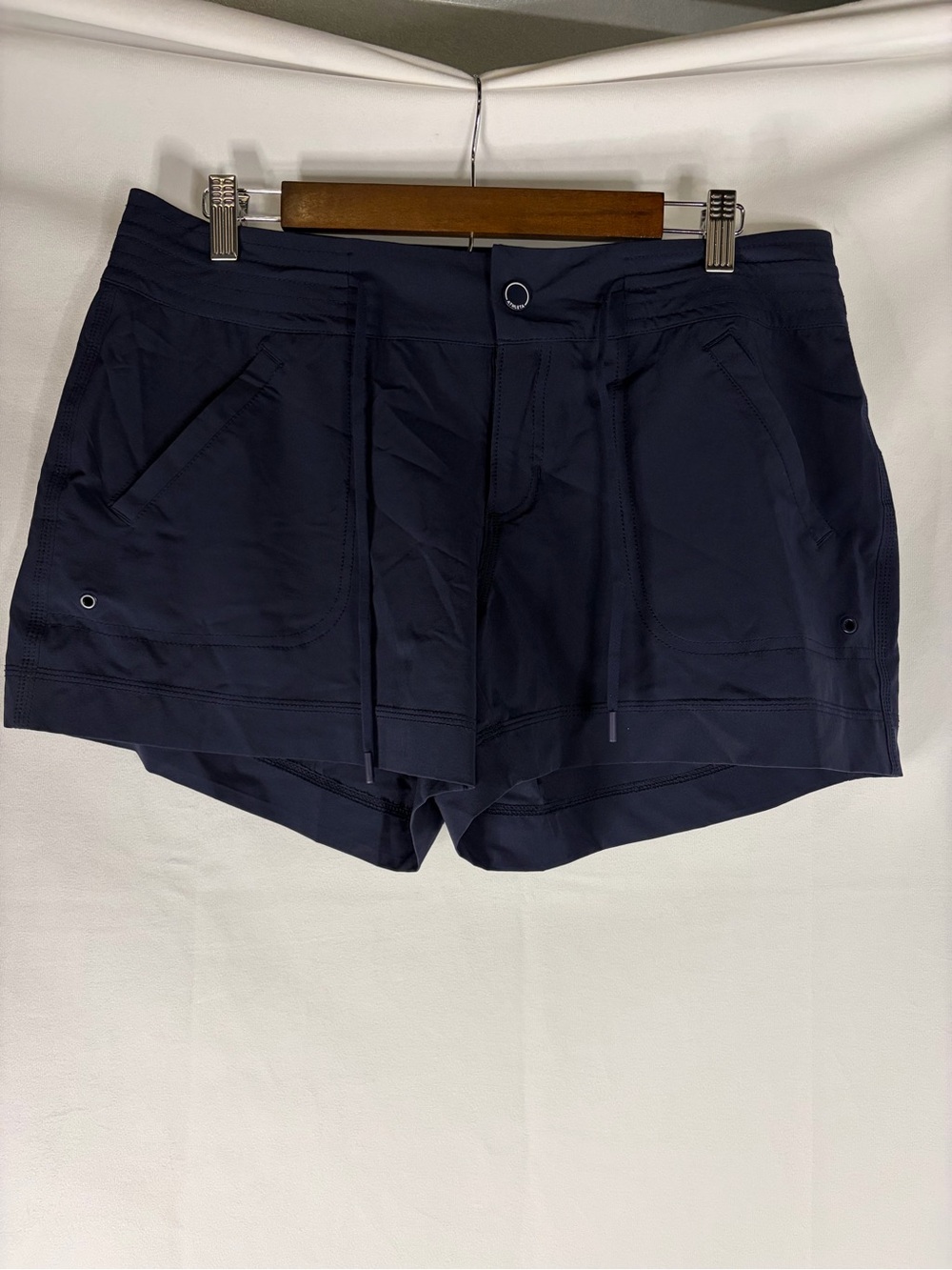 Navy Activewear Drawstring Shorts